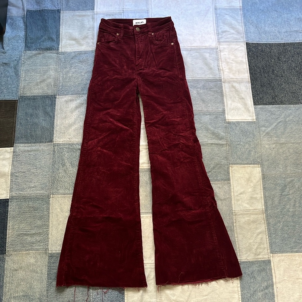 Rolla’s burgundy corduroys